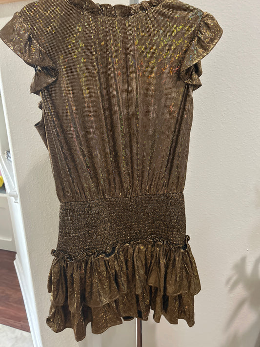 Metalic Gold Dress