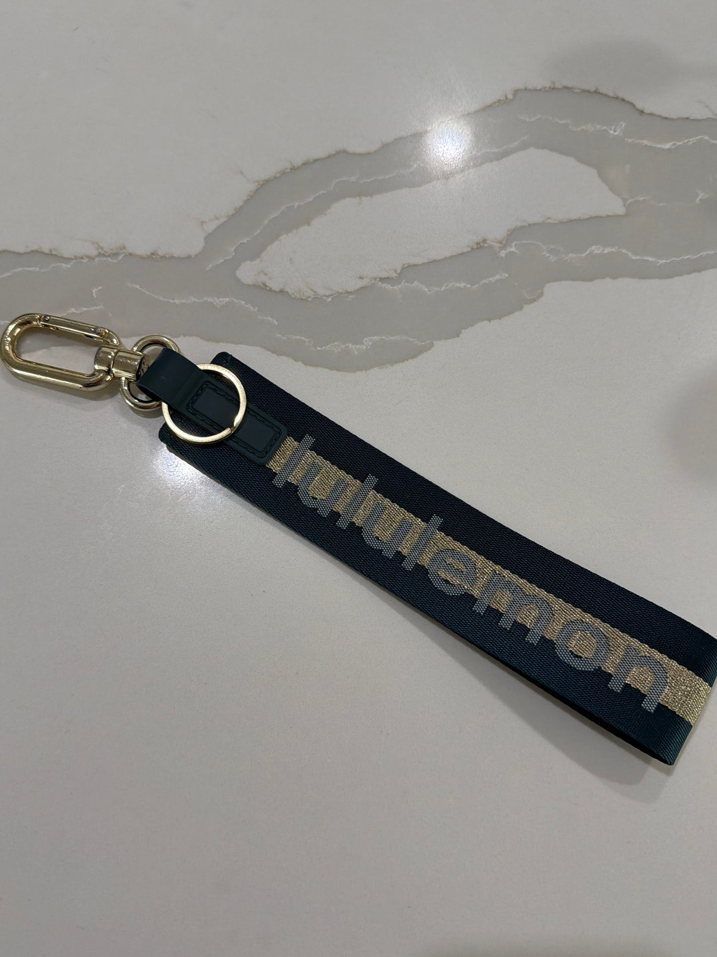 Lululemon keychain