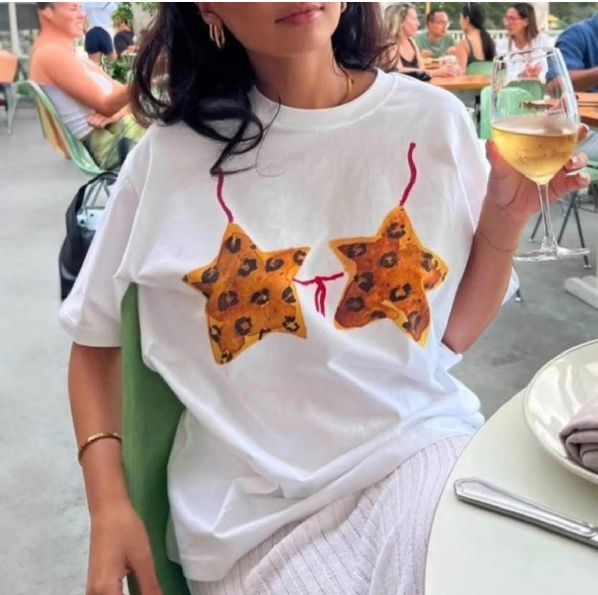 Leopard Bikini Tee
