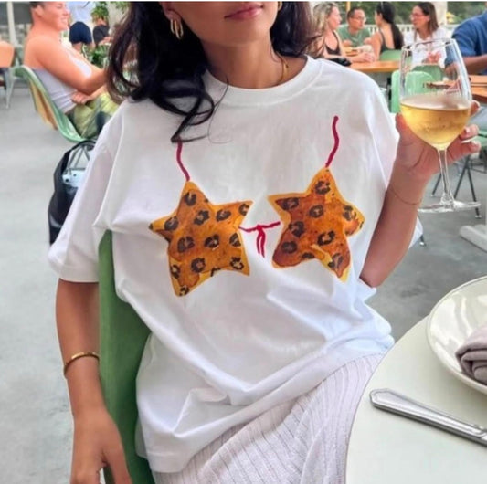 Leopard Bikini Tee