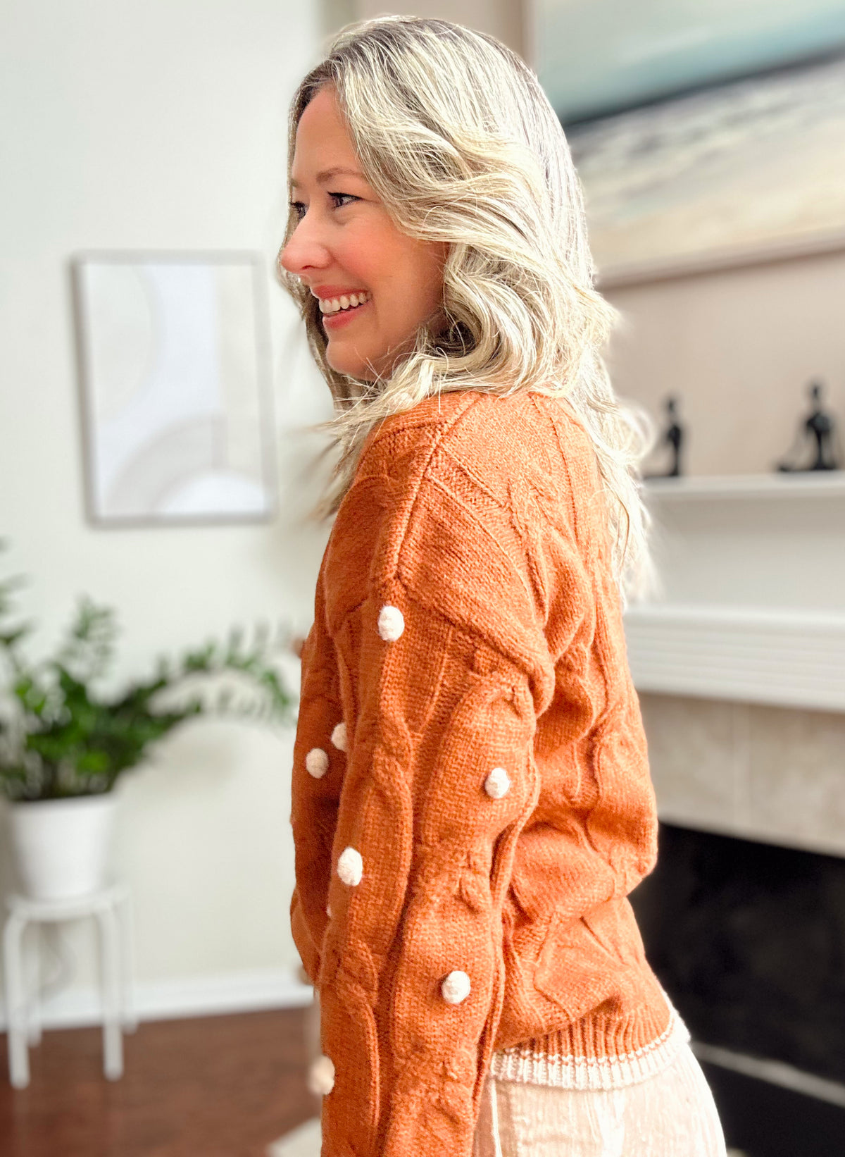 Pullover Pom Pom Sweater