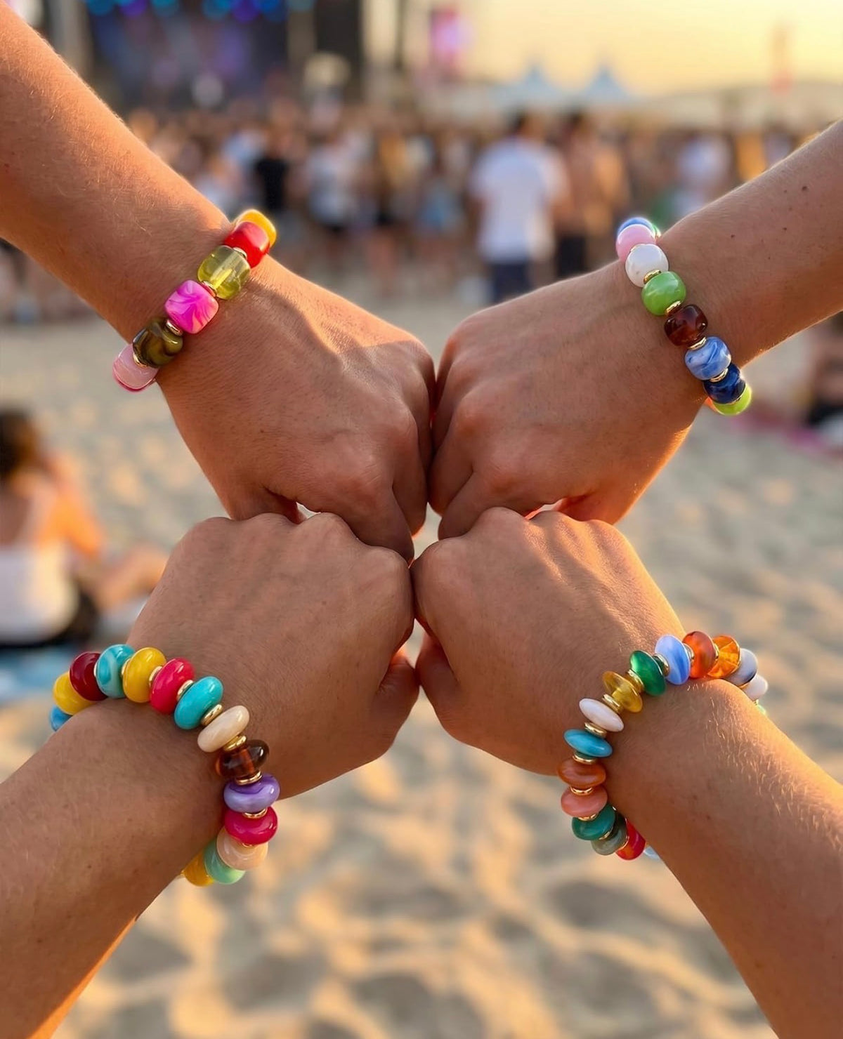 Chuncky colorful bracelet