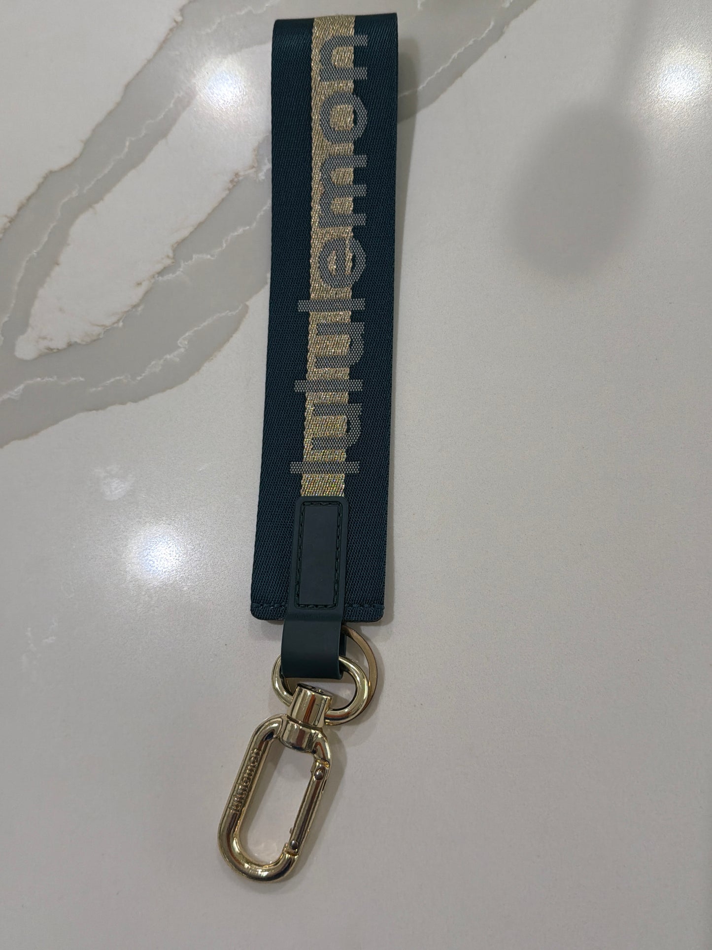 Lululemon keychain