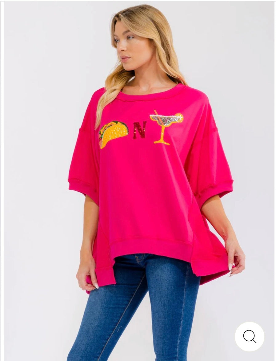 Taco & Margarita Top