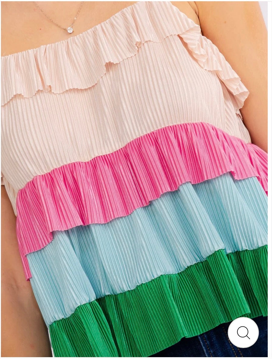 Forever Ruffle Top