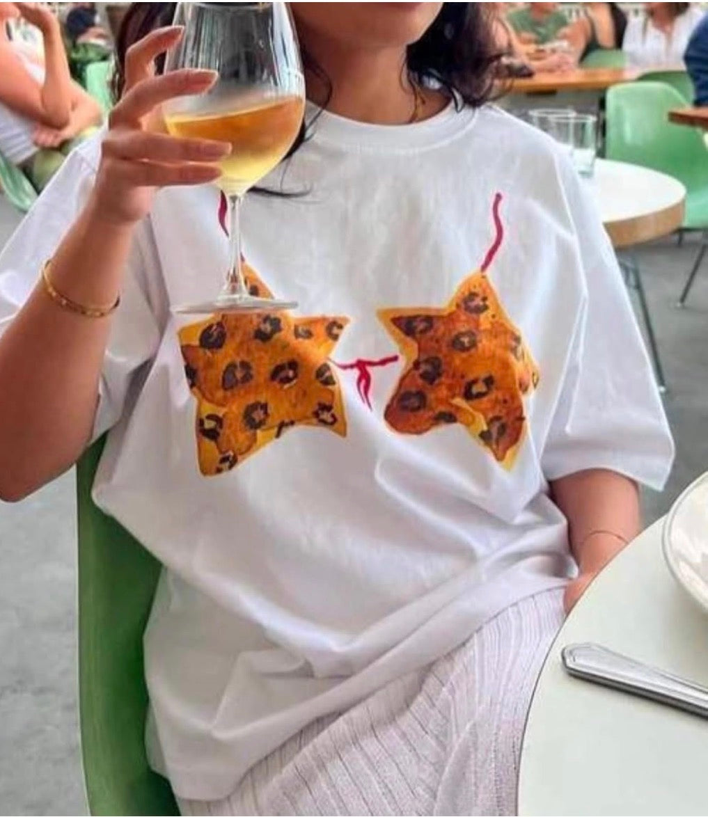 Leopard Bikini Tee