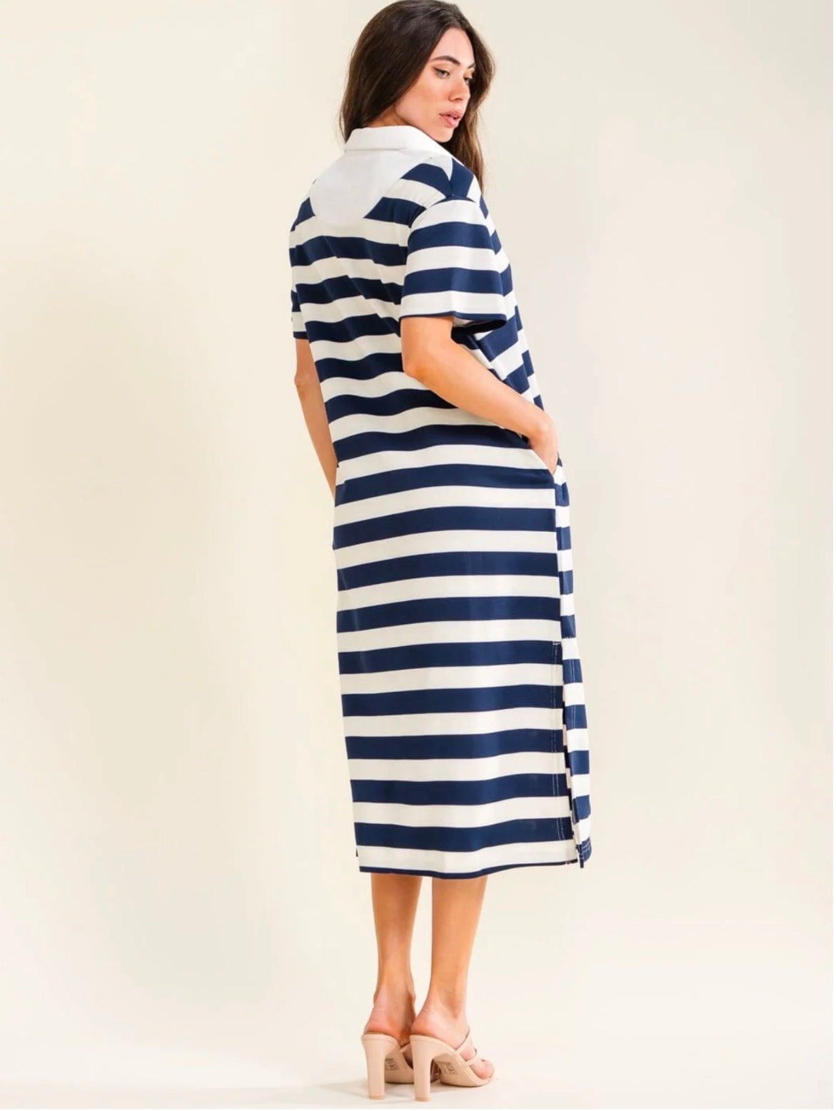 Stripes Maxi Dress