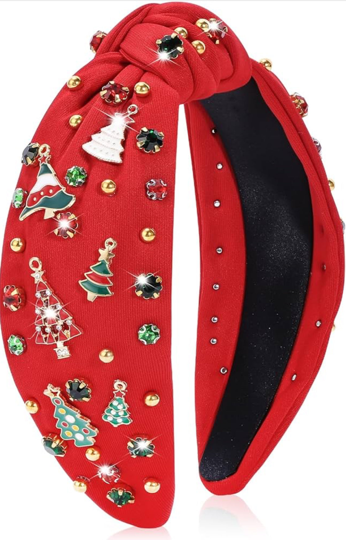 Christmas red headband