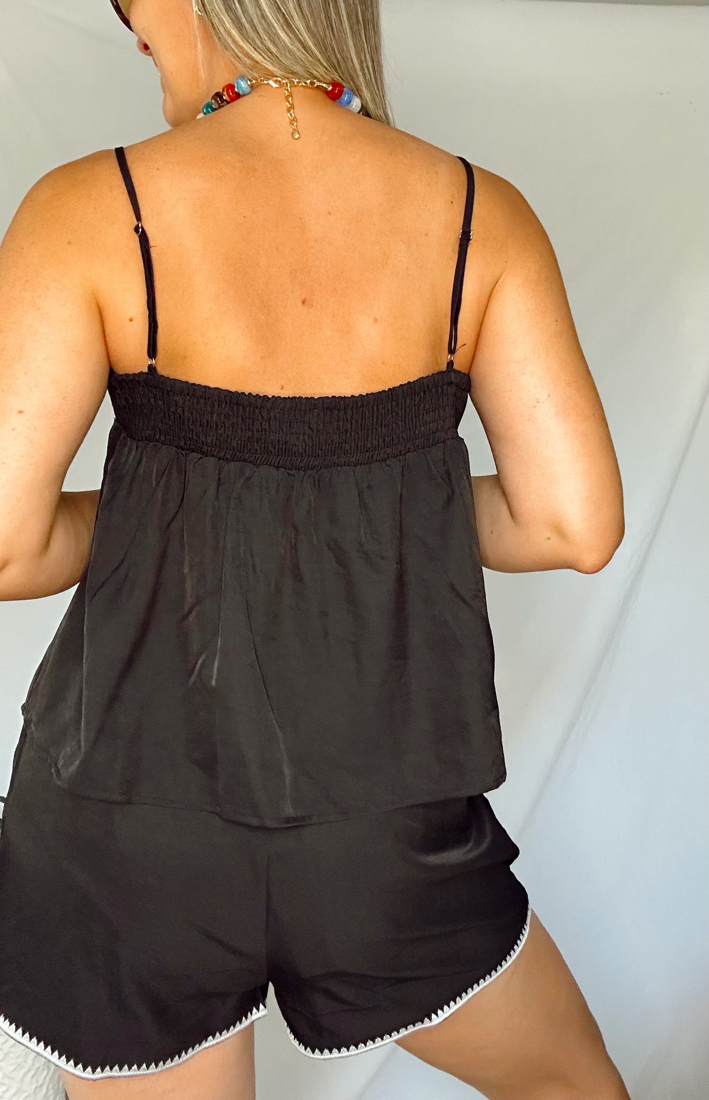 Melrose Black Shorts