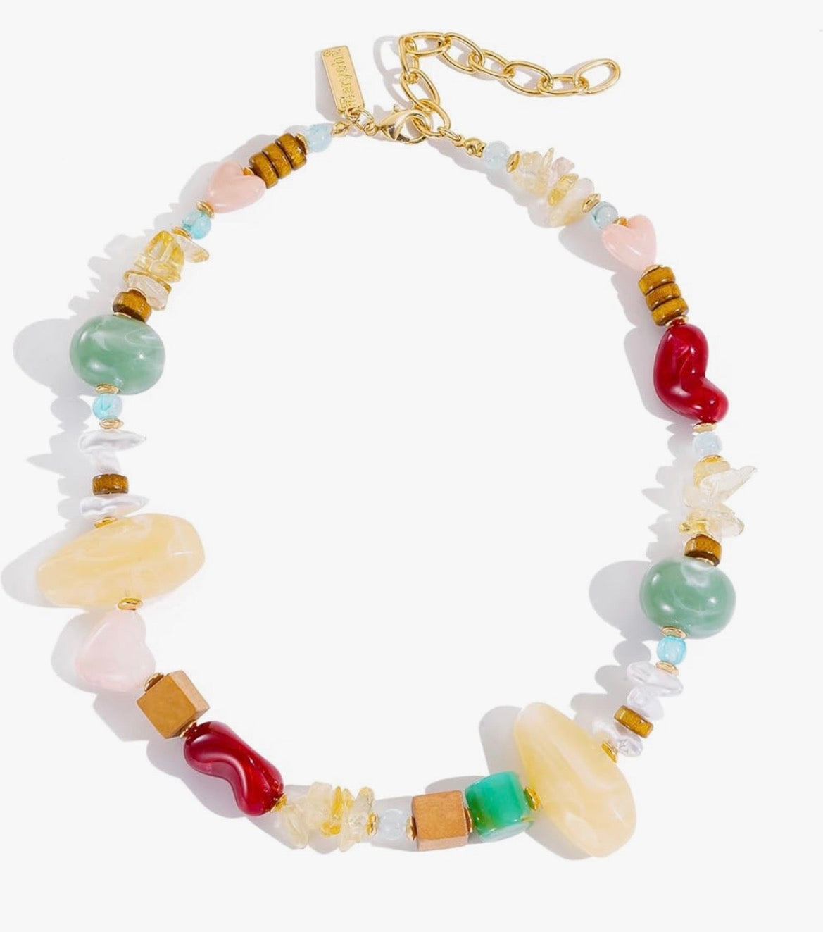 Boho chunky necklace