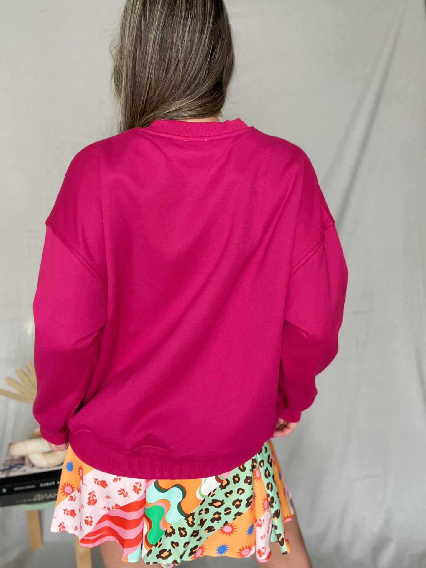 "Better Together" Fuchsia Sweater