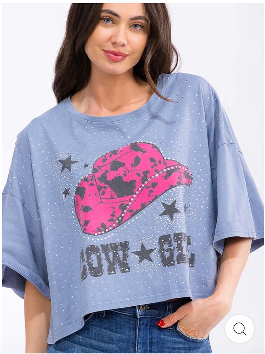Cowgirl Oversized Top