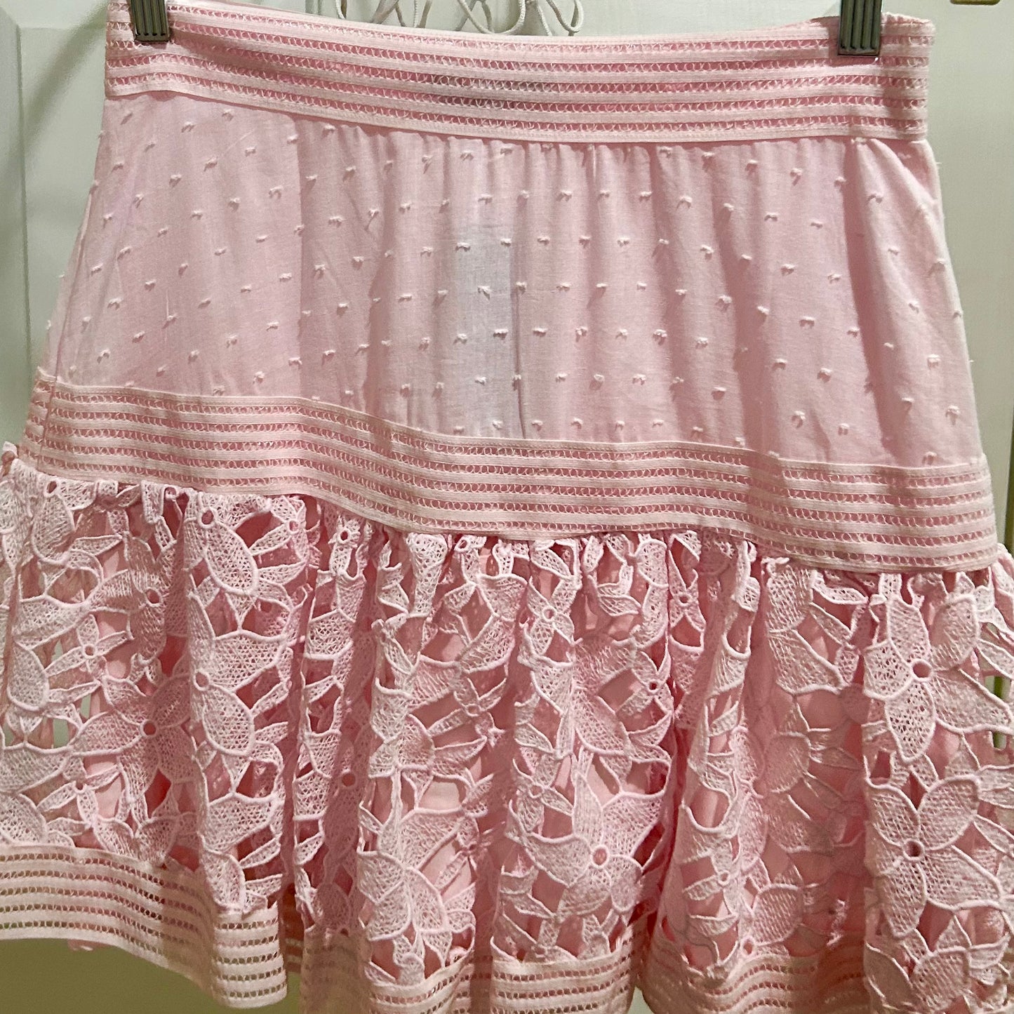 Lace Ruffle Skirt