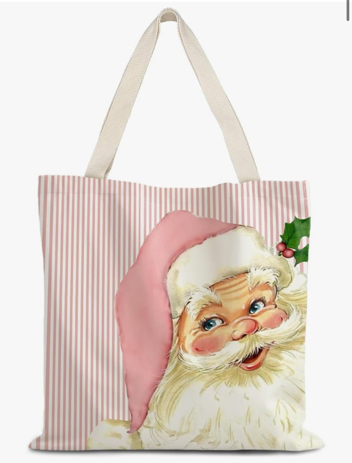 Santa pink bag