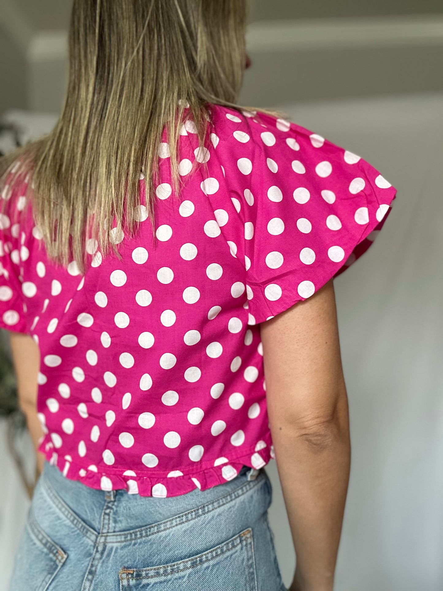Candy Polkadots Top