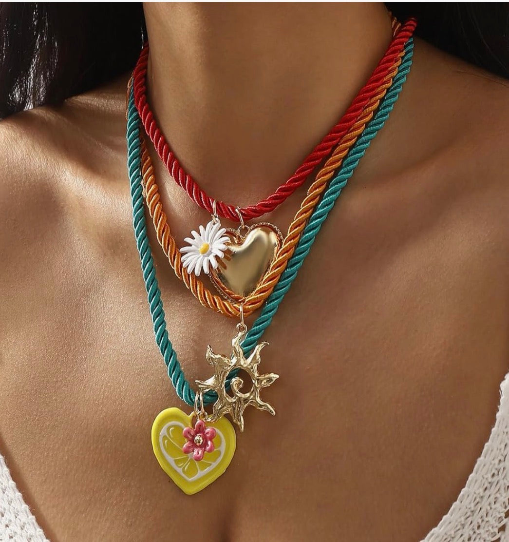 Color Cords Necklace