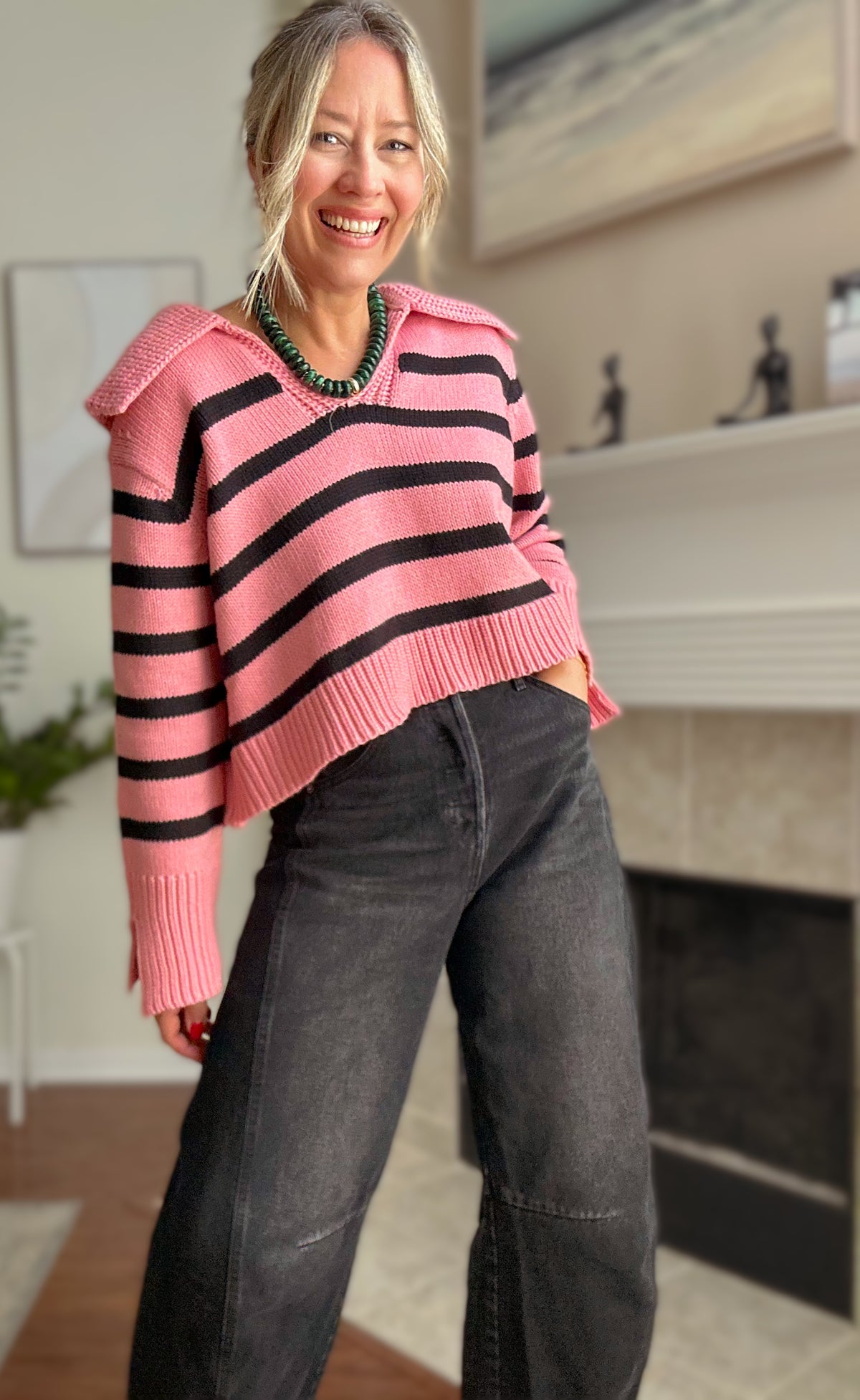 Stripes Pullover Sweater