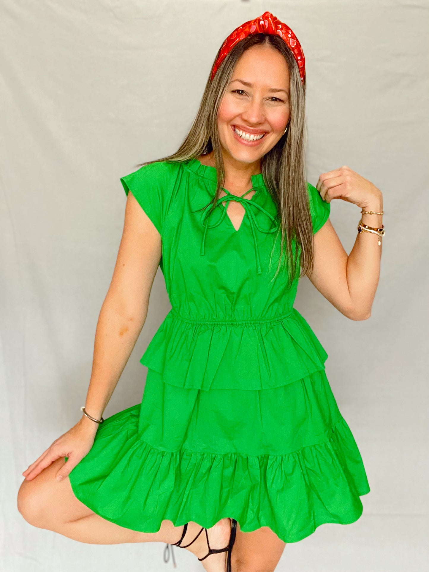 Diana Kelly Green Dress
