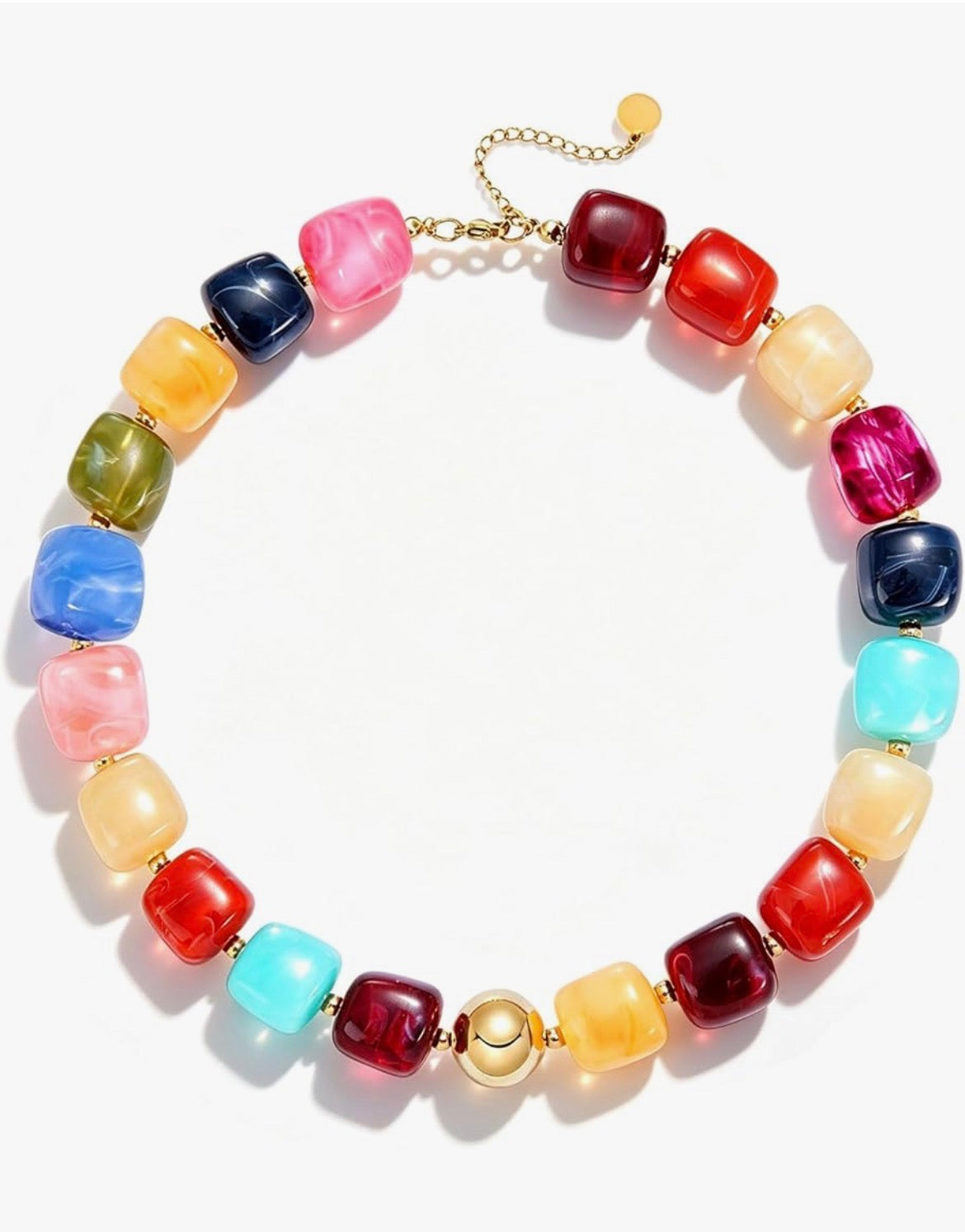 Paloma Colorful Beaded Necklace