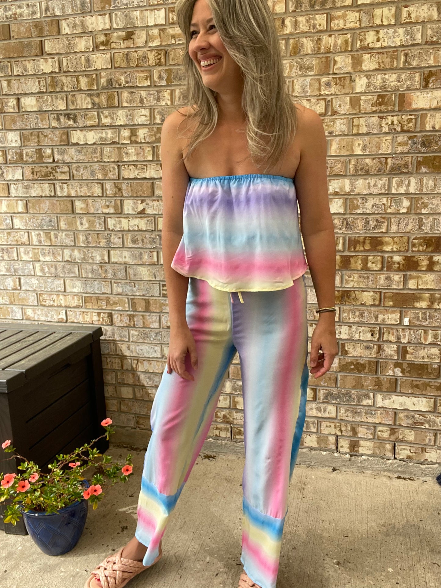 Ida Multicolor Stripes Jumpsuit