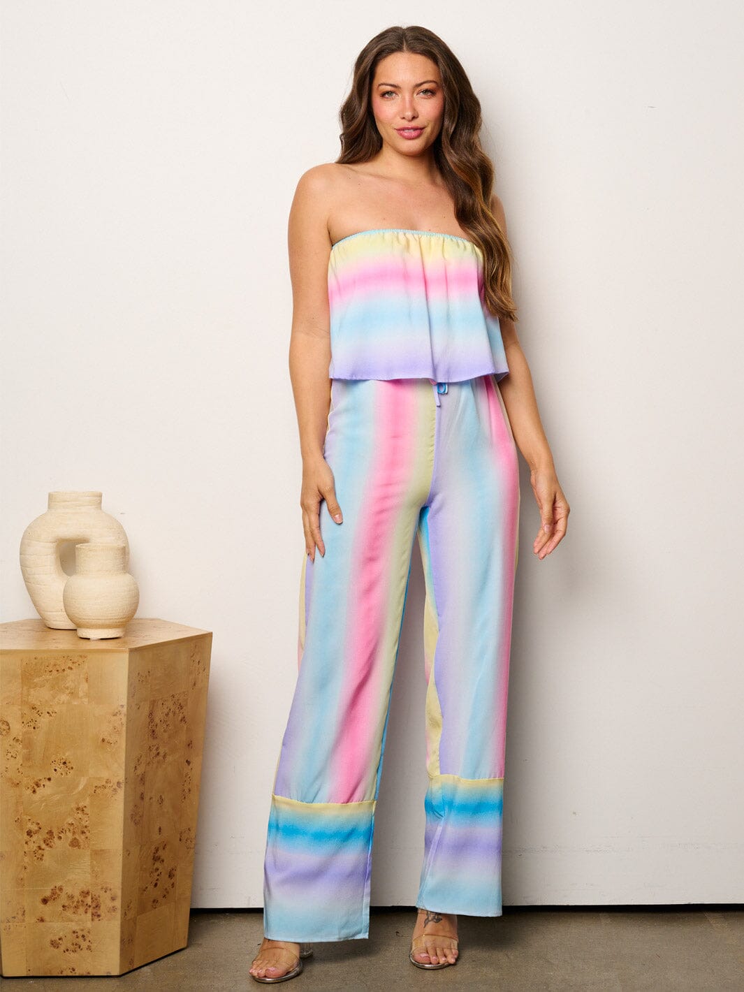 Ida Multicolor Stripes Jumpsuit