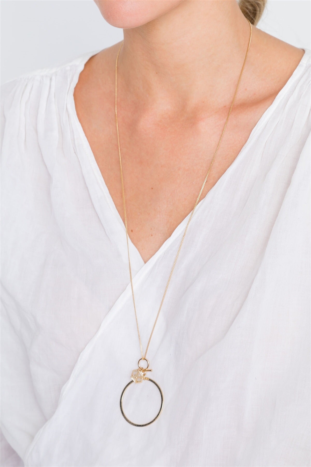Gold  Charm Necklace