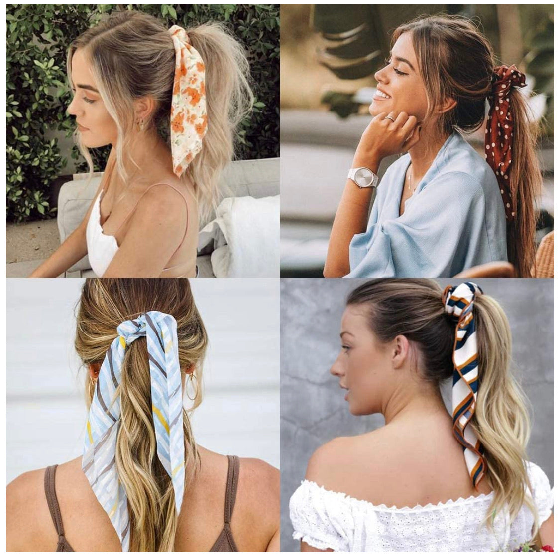 Bowknot Hair Scrunchies