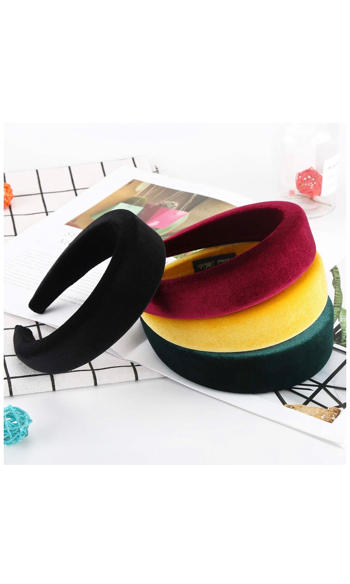 Padded Velvet headband